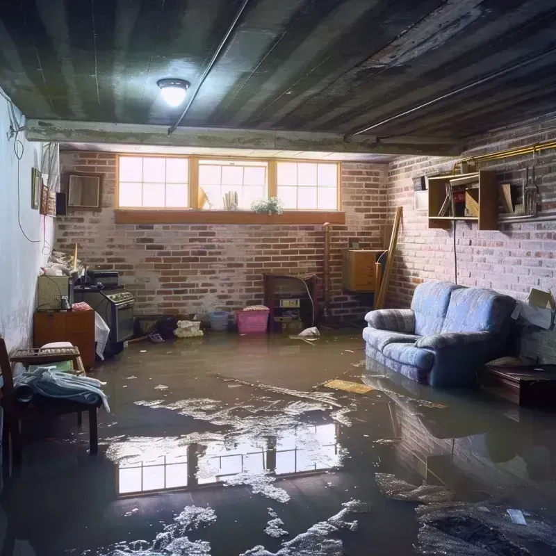 Flooded Basement Cleanup in Gilmanton, NH